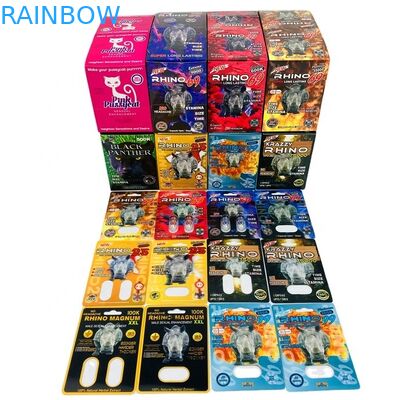 전시 상자를 가진 홀로그램 SGS 성 알약 물집 카드 500k 3D 물집 종이 카드