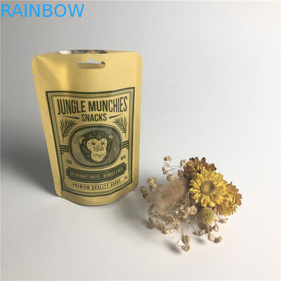 PA 1.5C AL 0.7C 매트 스낵 포장 백 스탠드 업 MPET