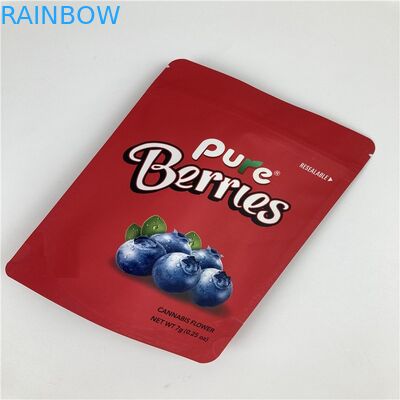 ISO BOPP VMPET 지퍼 잠금 식품 파우치 3.5g 종자용 그라비아