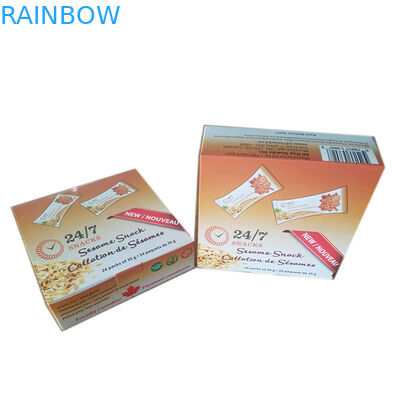 식사 ISO CMYK 전시 종이 포장 상자 350G 상아빛 널 vmpet