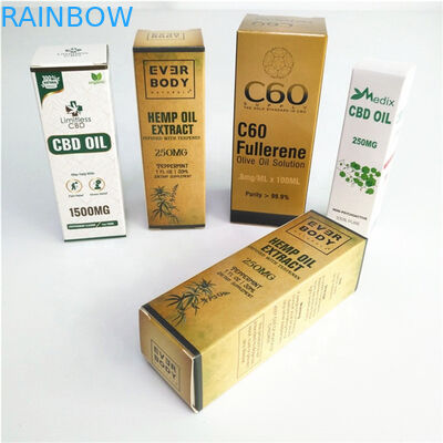 SGS CMYK 종이 화장품 포장 상자 2oz 60ml 30ml 포일 각인