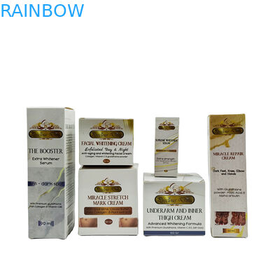 SGS CMYK 종이 화장품 포장 상자 2oz 60ml 30ml 포일 각인