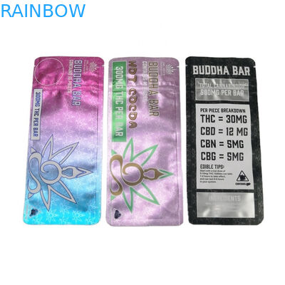 SGS 120mic MOPP 어린이 저항하는 Mylar 부대 500mg VMPET 사탕 식용