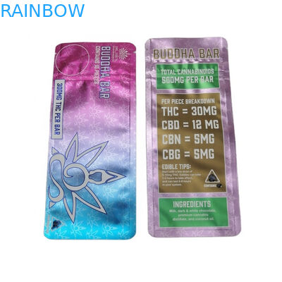 SGS 120mic MOPP 어린이 저항하는 Mylar 부대 500mg VMPET 사탕 식용
