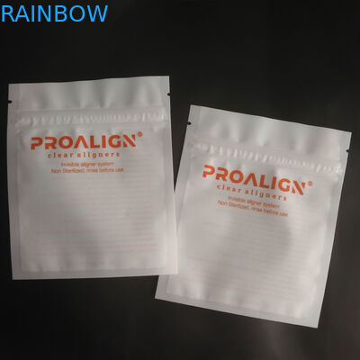 MOPP Vmpet 플라스틱 Zip 자물쇠 포장 광택이 없는 치아 공간 정렬기 ISO