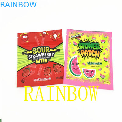 100mic CMYK 7g 알루미늄 호일 Mylar 가방 파우치 꽃 씨앗 VMPET FDA