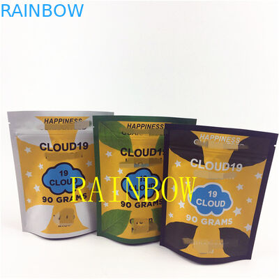 1lb Resealable 호일 파우치 포장 140 미크론 Gummies 캔디 PET AL
