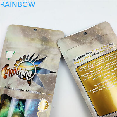 FSC BSCI CMYK 쿠키 냄새 방지 가방 3.5g CBD Mylar 포장 파우치