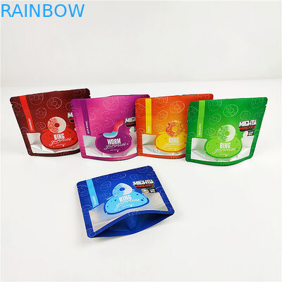 3.SA8000 QS CBD 사진 요판 인쇄 냄새 증거 주머니 100mic 광택이 없는 공간 Mylar 부대