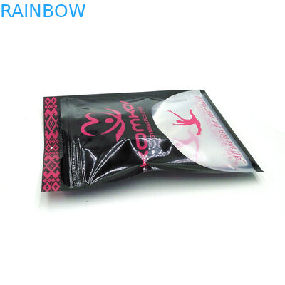 240mic CMYK MOPP Opp는 의류를 위한 의복 지퍼 서리로 덥은 VMPET를 자루에 넣습니다