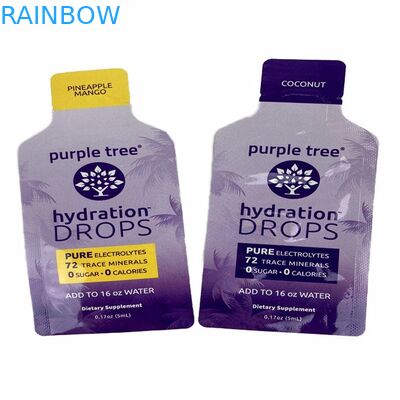 사용자 정의 만든 시리얼 식용 Mylar 가방 땅콩 버터 초콜릿 크림 오일 포장 분말 향 주머니 냄새 증거 가방