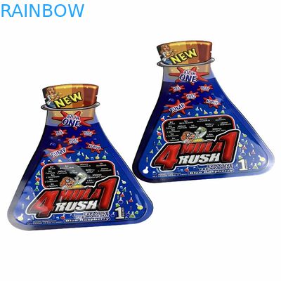 사용자 정의 만든 시리얼 식용 Mylar 가방 땅콩 버터 초콜릿 크림 오일 포장 분말 향 주머니 냄새 증거 가방