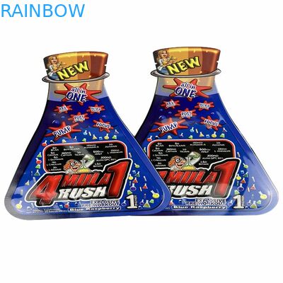 사용자 정의 만든 시리얼 식용 Mylar 가방 땅콩 버터 초콜릿 크림 오일 포장 분말 향 주머니 냄새 증거 가방