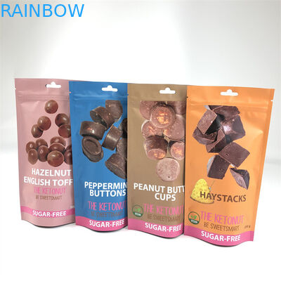 CMYK 110mic 지퍼 스탠드 업 파우치 식용 대마 어린이 증거 Mylar 가방