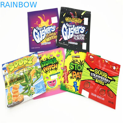 VMPET CBD 포장 주머니를 포장하는 광택이 없는 CMYK 100mic Mylar 포일 주머니