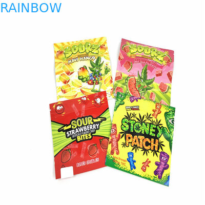 CMYK SGS 그라비아 냄새 증거 지플락 주머니는 아이 저항하는 110mic를 위로 서 있습니다