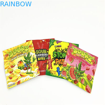 1lb 3.5g 플라스틱 MOPP VMPET UV 스팟 파우치 120mic Childproof Mylar 지퍼 백