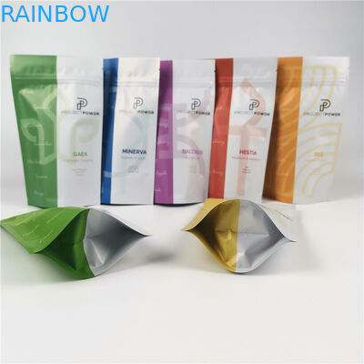 음식 분말 Doypack은 AL 0.7C 초본을 포장하는 초본 향 주머니를 위로 서 있습니다