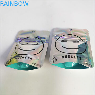 광택이 없는 광택 있는 12C VMPET Cbd 지퍼 부대를 포장하는 3.5g Cbd 초본 향