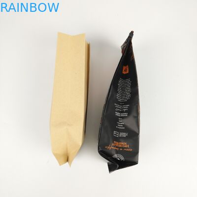 200mic CMYK 편평한 바닥 패킹 부대 SGS 12C PE 측 삼각천 지퍼 부대