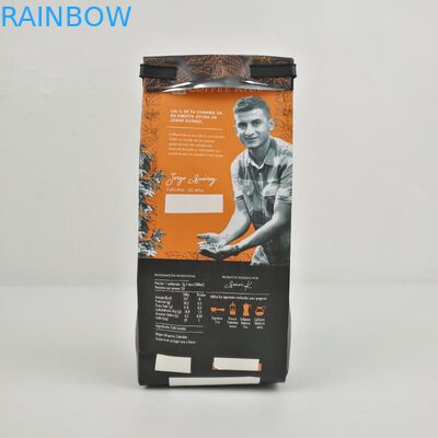 200mic CMYK 편평한 바닥 패킹 부대 SGS 12C PE 측 삼각천 지퍼 부대