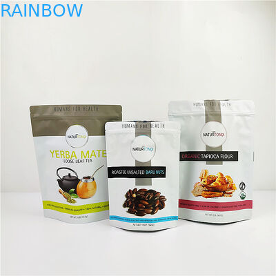 음식 급료 120mic 알루미늄 호일 플라스틱 주머니 SGS CMYK 사진 요판 인쇄