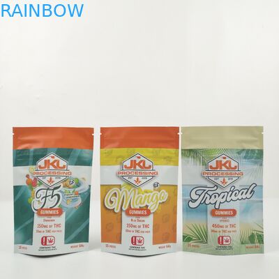 광택이 없는 Doypack 0.7c Al은 Bolsa 간식을 위해 퇴비화 가능한 지퍼 주머니를 위로 서 있습니다