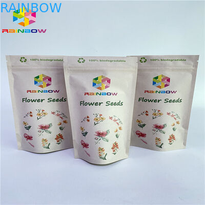 Pa 1.5c 80mic Kraft 종이 지플락 부대 Vmpet 박판으로 만들어진 견과 포장 부대