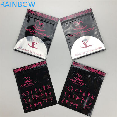 SGS MOPP 10C 플라스틱 적층 마일라 백 Pa 1.5c 플랫 지퍼 파우치