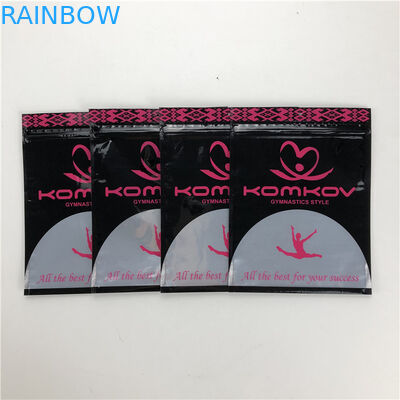 SGS MOPP 10C 플라스틱 적층 마일라 백 Pa 1.5c 플랫 지퍼 파우치