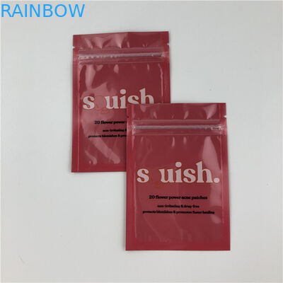 명확한 전면 창을 가진 120mic MOPP 사진 요판 Mylar 지퍼 부대 0.7c Al