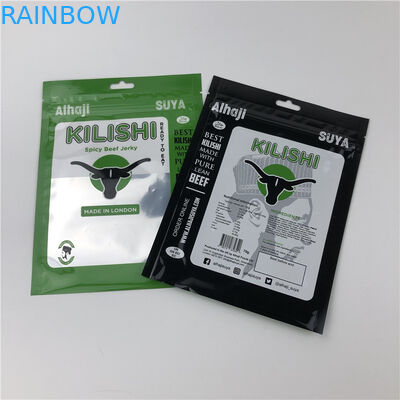 육포를 위한 CMYK VMPET NY CPP를 포장하는 SGS Kraft 플라스틱 주머니