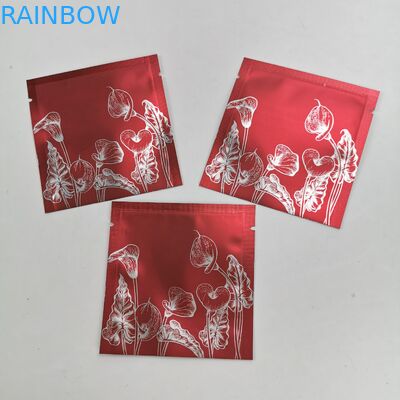 작은 3면 인감 미니 화장품 면화 가방 패킷 포장 맞춤형 식품 지퍼 가방 열 인감 가방