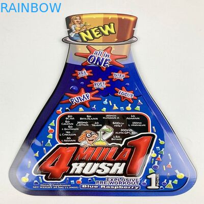 특별한 모양의 사용자 정의 인쇄 Mylar 소프트 터치 플라스틱 팩 델타 8 식용 파우치 화장품 크림 샴푸 향낭