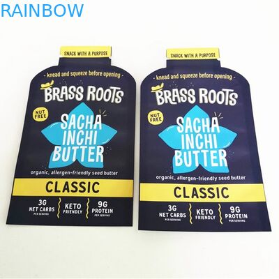 디지털 인쇄 사용자 정의 모양 코코넛 오일 향 주머니 Mylar 음식 플랫 가방 잡초 꽃에 대 한 스낵 캔디 파우치