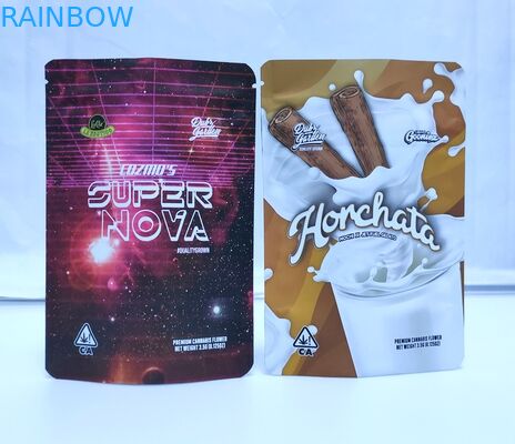 1g 4g 7g 10g 알루미늄 호일 친구 포장 가방 CBD 거미 파우치 델타 8 지퍼가있는 냄새 방지 가방