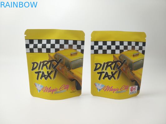 4X6 인치 Mylar Ziplock 백 포일 안감 THC CBD Swiss Weeds