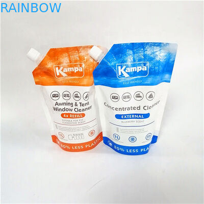 wholesale 플라스틱 액체 증거 주둥이 주머니 주스 액체 식품 파우치 포장에 대한 Mylar 가방 모양의 마일라 가방