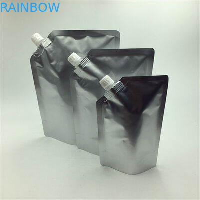 개인 사용자 정의 1리터 액체 스탠드 업 백 무광택 인쇄 라벨 종자 기름 주둥이 파우치