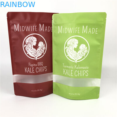 Ziplock 팩 플라스틱 유기농 사용자 정의 패킷 파우치 말차 초본 건조 과일 혼합 야채 칩 포장 비닐 봉투