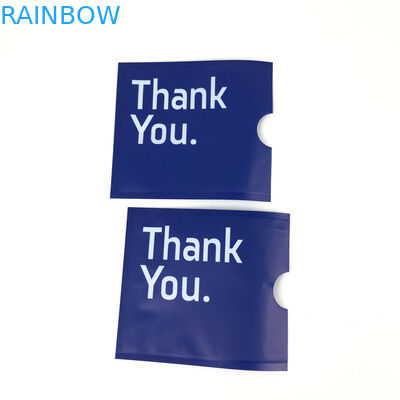 도매 인쇄 주문 모양 플라스틱 광택이 없는 Opp 열 밀봉 주문 삽입 카드 Mylar 포장 부대