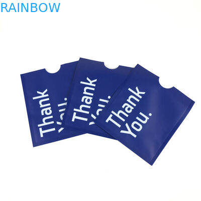 도매 인쇄 주문 모양 플라스틱 광택이 없는 Opp 열 밀봉 주문 삽입 카드 Mylar 포장 부대