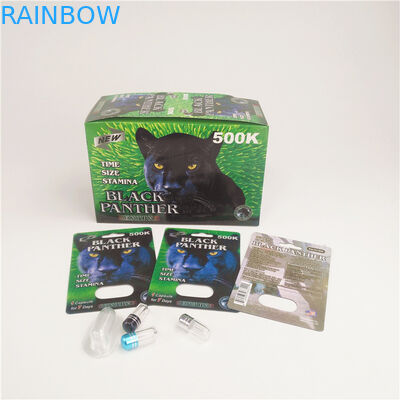 전시 상자를 가진 90mic 증강 인자 환약 물집 카드 Pantone CYMK CMRK