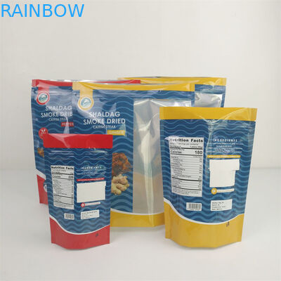 매트 VMPET 냄새 방지 지퍼 파우치 CMYK Pantone 240 마이크론