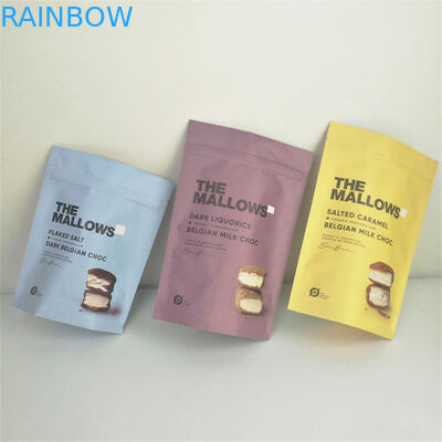 매트 VMPET 냄새 방지 지퍼 파우치 CMYK Pantone 240 마이크론