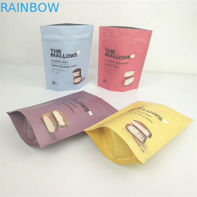 매트 VMPET 냄새 방지 지퍼 파우치 CMYK Pantone 240 마이크론