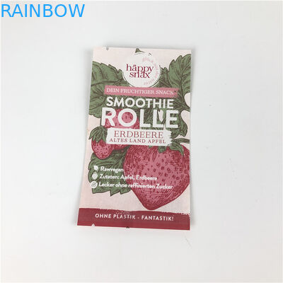 CMYK 생분해성 크래프트 종이 파우치 100 Mircon 캔디 젤리 백 BIO PLA