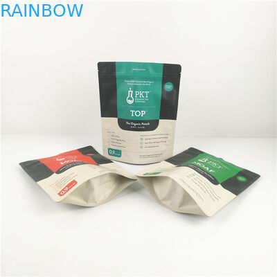 CMYK OPP AL 액체 스탠드 업 파우치 MOPP 액체 주둥이 가방 냄새 방지