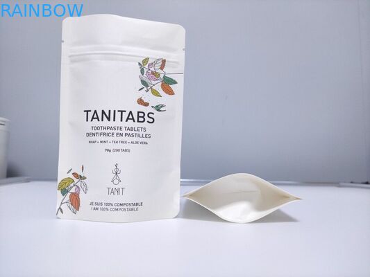 MOPP CMYK 재밀봉할 수 있는 지플록식 가방 200 마이크 VMPET 플라스틱이 PVC CPE