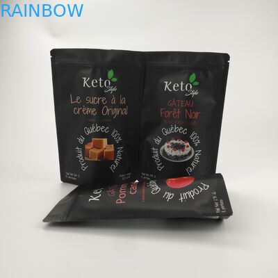 CMYK VMPET 플라스틱 지퍼 팁 자동 방루식이 110 마이크론 AL CPP 식용인 마일라 봉지